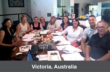 Workshop group in Victoria Australia